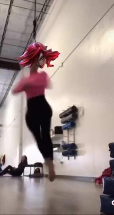 Phatarina going in to kill the bitch that posted the akali waxing video