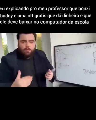 Meu professor gosta de nft...