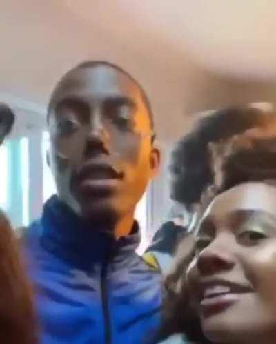 Wearing an earring that doubles as a lighter. WCGW?