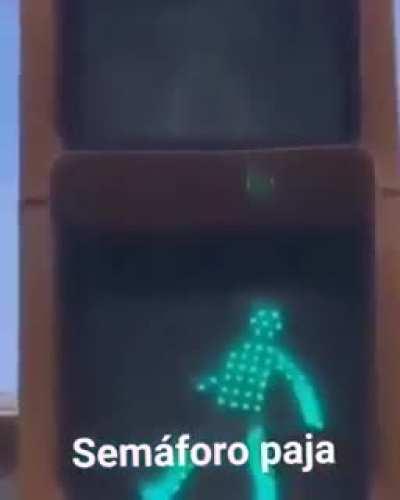 simplemente sem&aacute;foro paja