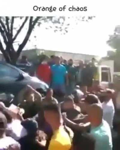 Orange of Chaos. When used in a crowd, the victim will attack its allies, eventually causing chaos.