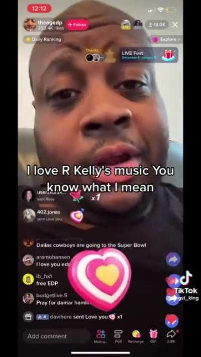 He needs to be stopped