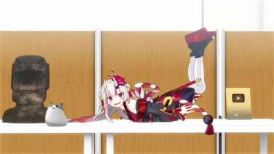 Ayame turns into salmon