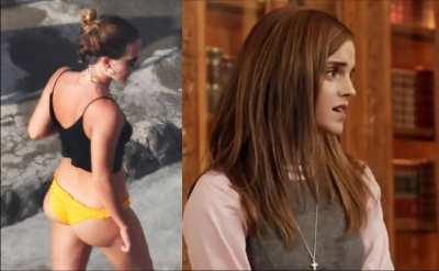 Emma Watson has many faces, fat ass hoe or a humble Reverend