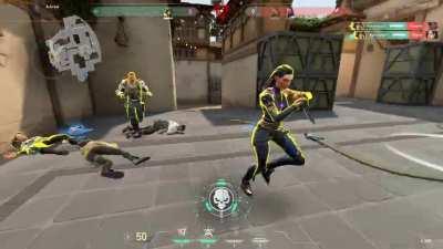 I just 1v5 knife aced on Haven