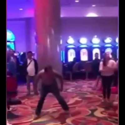 Ma man watched too many Hulk Hogan matches as a kid!