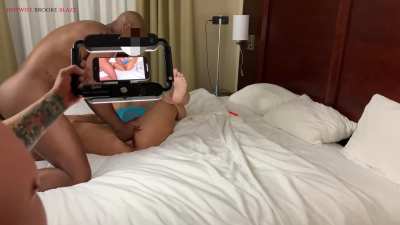 53 seconds of our hot steamy bi date! 