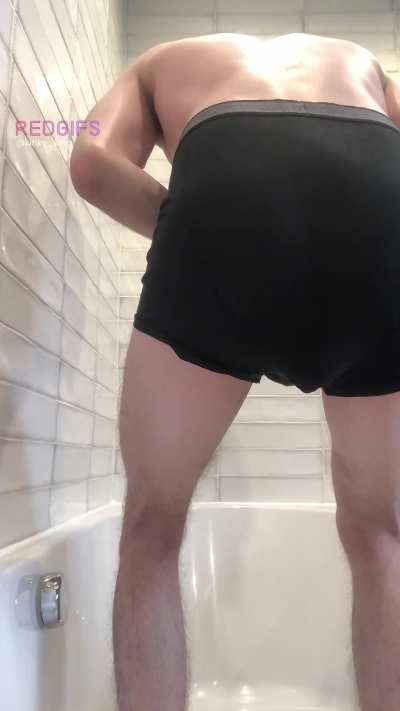 I held this from the day before, filled my boxers up💩
