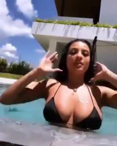 Love her titty teases