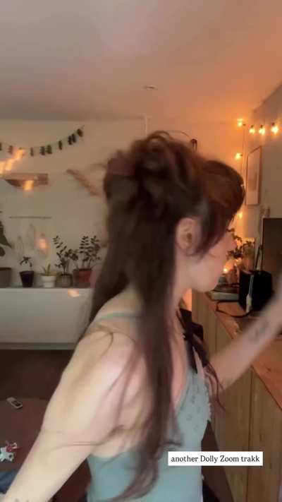 video of Dodie with short skirt dancing
