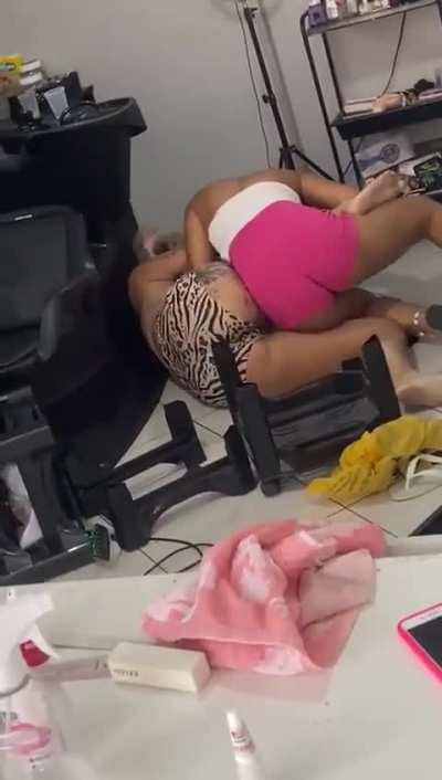 Saloon or wrestling ring?