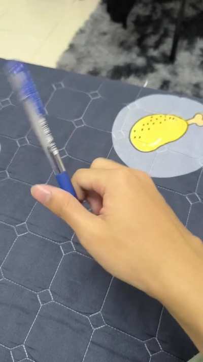 My first infinite pen spin