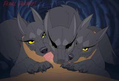 I always thought Cerberus was a Rottweiler. [FFFM] (Feral Frenzy/Paloma-Paloma)