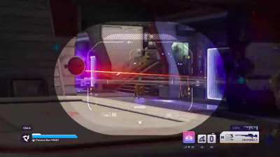 Defending the point in Firecracker with the Deadbolt.