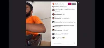 Kevin making the BUZZCUT beat