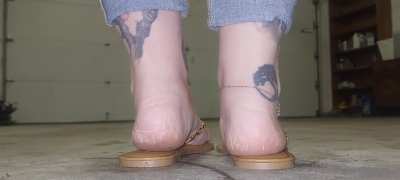 Crickets under my bare wrinkled soles. I have so many videos that need to be shared! Just ask how you can see them!