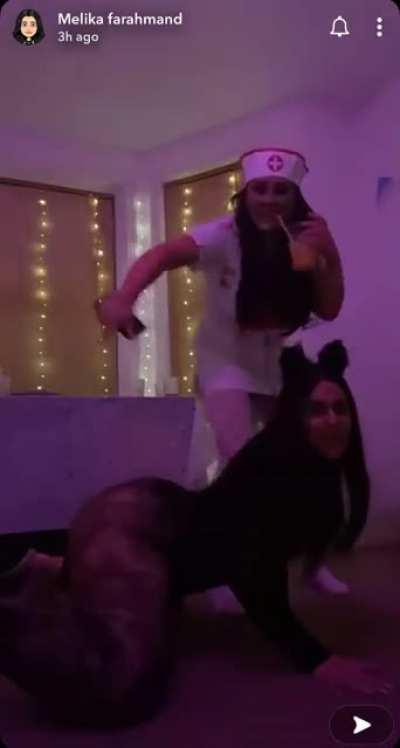 Newest snapchat video of mel twerking 🍑