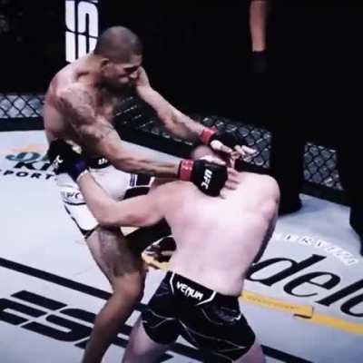 a 21-year-old woman accused Alex Pereira of r*pe