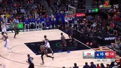 [Highlight] Maxey lobs it up and Joel does the rest.