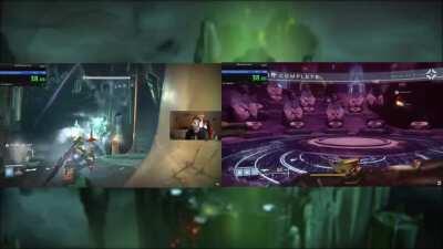 Gladd solo's Crota before Rick K does his intro...