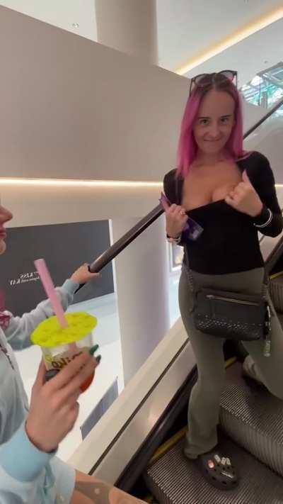 I always get horny at the mall