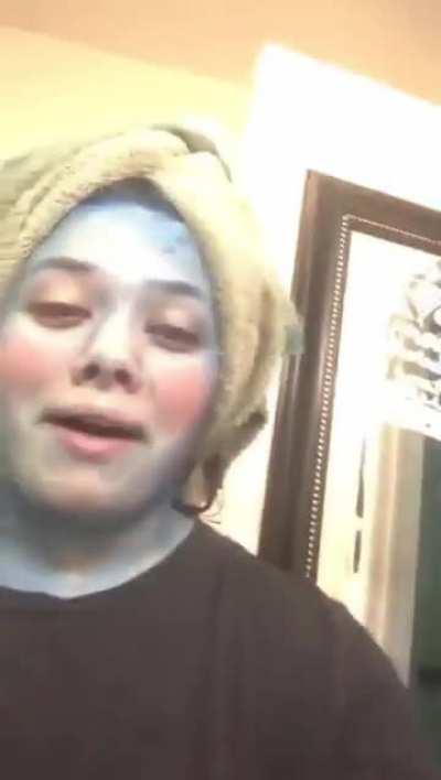 To Dye Hair Blue