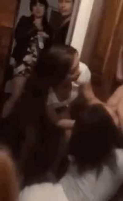 Drunk chavs at party