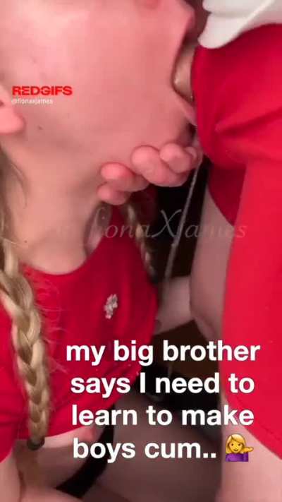 My big bro teaches me.. 😇