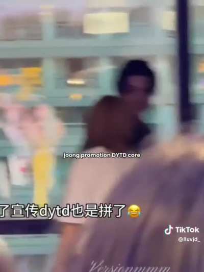 Joong and his promoting Dare You To Death style