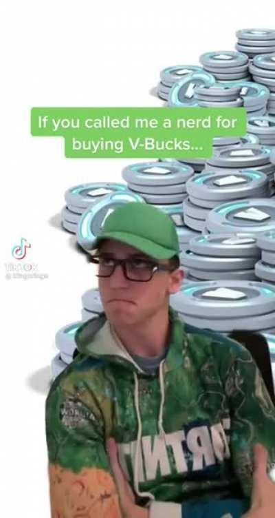 If you call me nerd for buying V-Bucks, prepare for V-Knucks