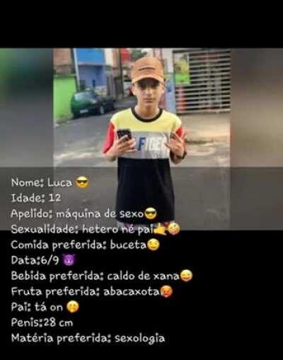 Tá de cria muquinha?🤡🔥