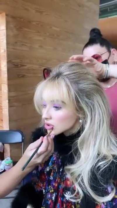 Hair and makeup Flaunt Magazine