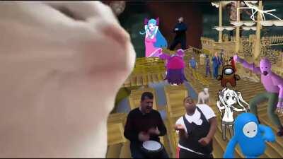 Cat Vibing to Sea Shanty 2 (Original)