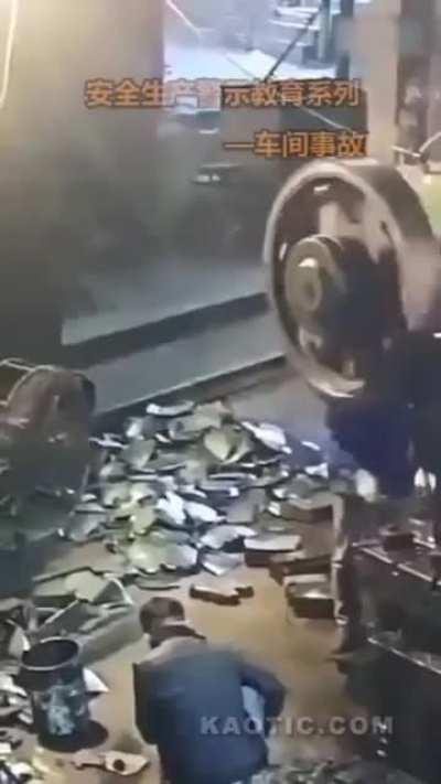 Another day at work in China. Why does it have to be China all the time?