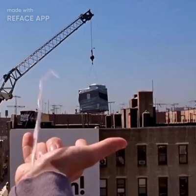 Spiderman but with Cartis face