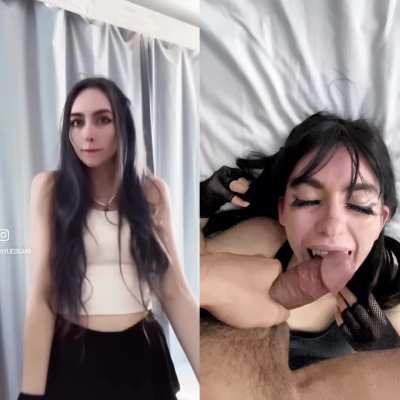 My tiktoks vs reality - goth