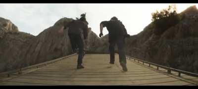 Now that scene in furious 7 seems much more believable