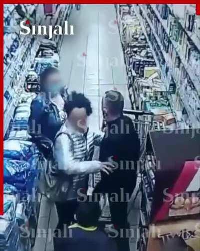 Pos Beats a Woman for Getting in his Way