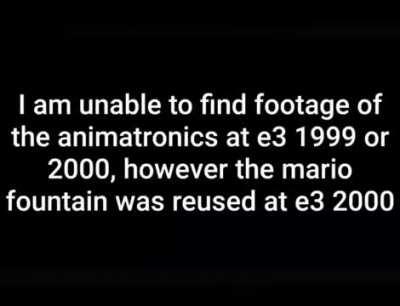 I made a compilation of all the footage I could track down on the wario and mario animatronic puppets!