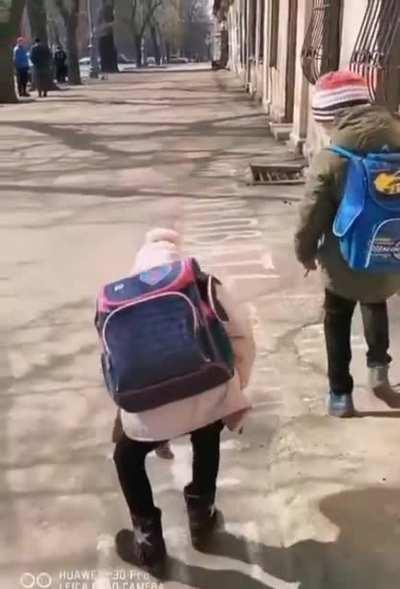 When I went to school for the first time