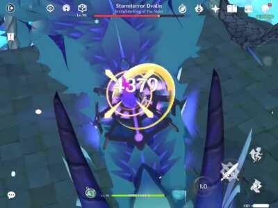 Lvl 90 Kaeya vs lvl 90 Dvalin