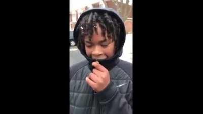 Why he flamed them lil niggas like that🤣