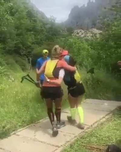 When the path has finished.