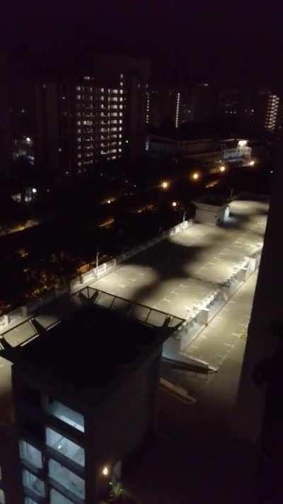 Sengkang at 3:36am when the votes were announced. Good morning.