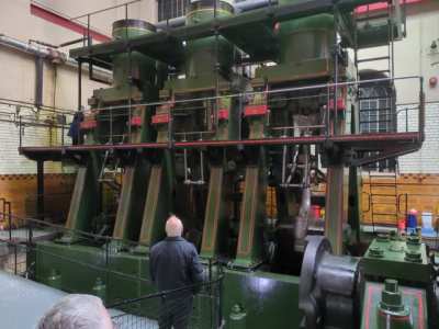 The River Don, one of the most powerful steam engines ever built (12000hp) and the most powerful still functioning