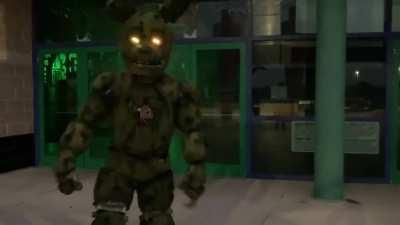 More footage of my Springtrap suit from a shoot at an abandoned theatre near where I live!