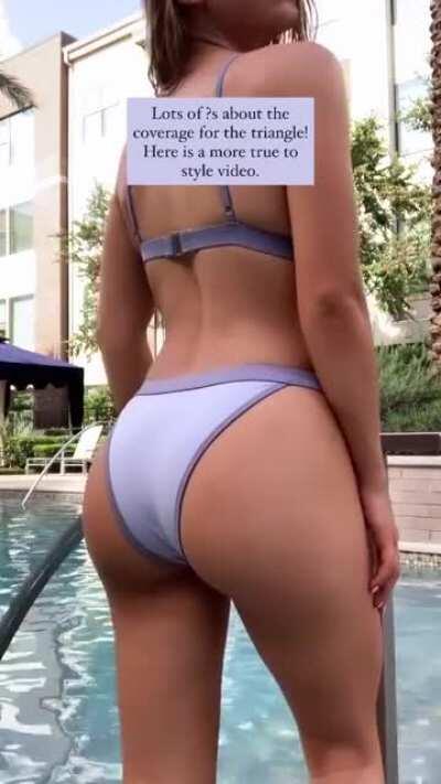 Haleigh bikini booty (9/10/20)