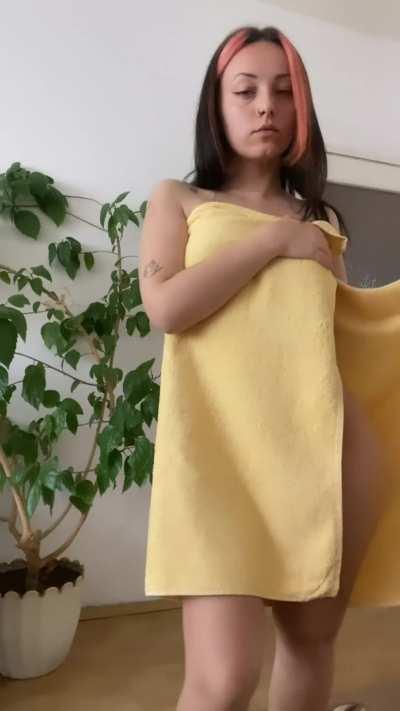 Daddy your doll is clean and ready