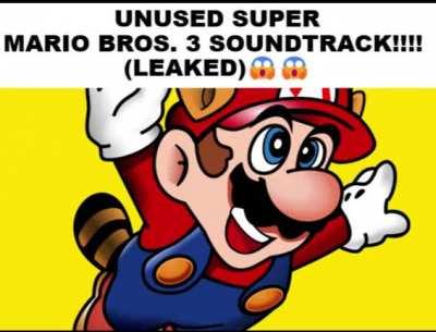 leaked Mario 3 music! 😱