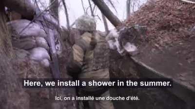 S.T.A.L.K.E.R. themed Ukraine's trenches